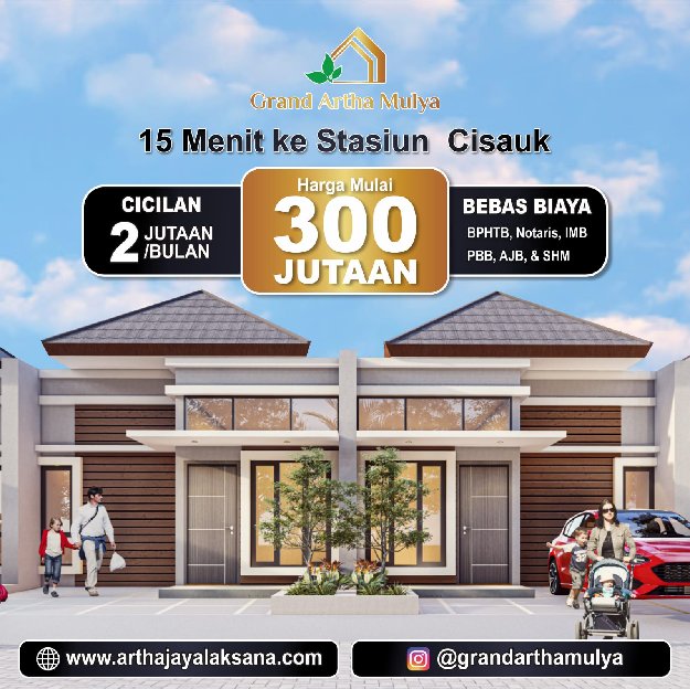 Rumah Komersil Angsuran Subsidi Cuma 5 Juta All In Sampai Sah Terima Kunci 