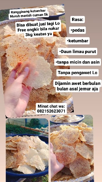 Rangginang Ketumbar Murah Meriah 
