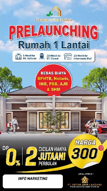 Rumah Nyaman Harga Aman Cuma 5 Juta All In Sampai Sah Terima Kunci 