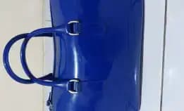 Furla Jelly Bag Biru Preloved