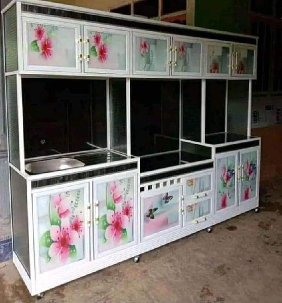 Lemari Dapur Jumbo Aluminium 