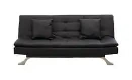 Sofa Bed Greesa Kulit Hitam 