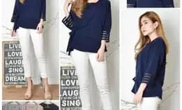 Atasan Blouse Hitam