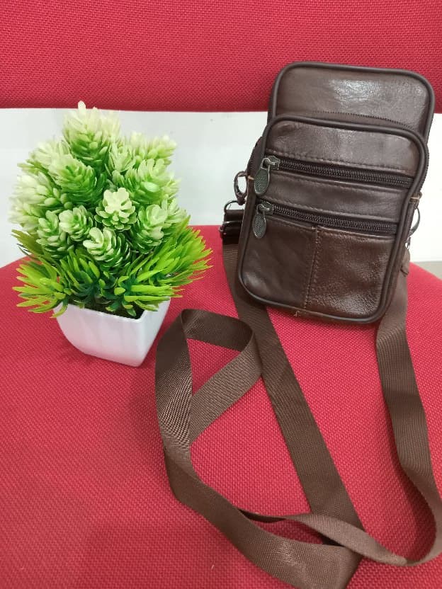 Sling Bag Mini Kulit Asli No Brand