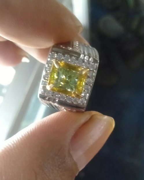 Green Tourmaline Bersertifikat Asli 