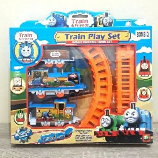 Mainan Anak Thms Kereta Api Terdapat 3 Gembang 1 Set Rel Kereta Api