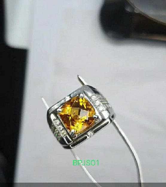 Citrine Quartz Asli Bersertifikat 