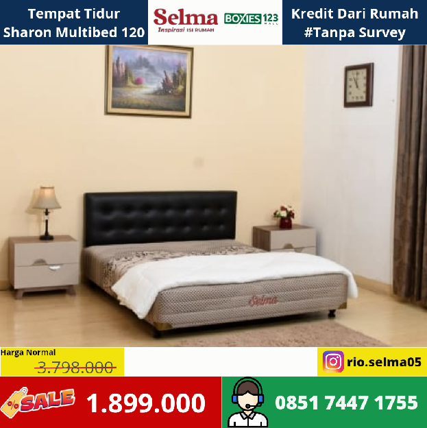 Tempat Tidur Sharon Multibed 120 Cm