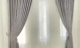 Jual Dan Pasang Gorden Rumah, Gorden Blackout, Korden Polos, Vitrase, Apartemen