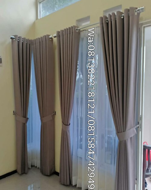 Sampul Hordeng Gorden Gordyn Korden Curtain Mewah Pilihan Oke