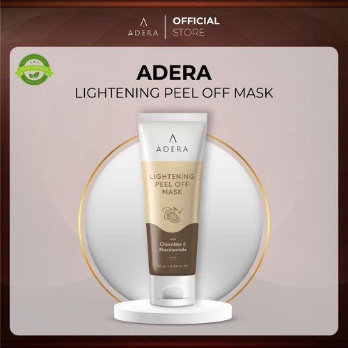 Adera Lightening Peel Off Mask / Masker Adera Flek Hitam Ori / Adera Masker Wajah Anti Flek