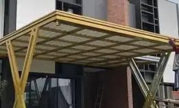Pemasangan Canopy Atap Alderon Terbaik Bergaransi 100%