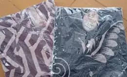 Baju Batik Modern Gamis Dewasa 