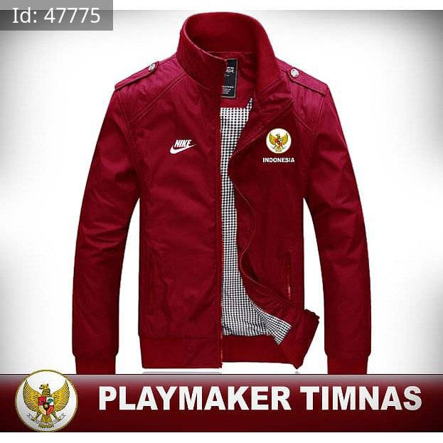 Zsb Jaket Parasut Playmaker Timnas Indonesia 01