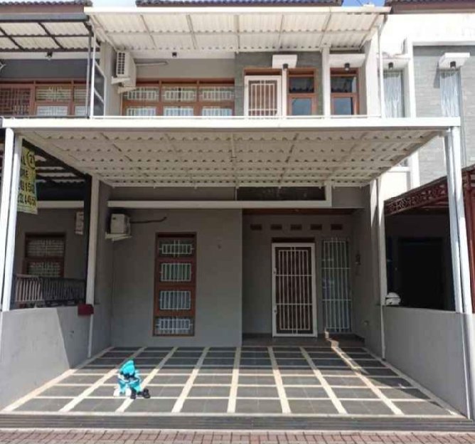 Kanopi Atap Alderon Rangka Besi Holoh