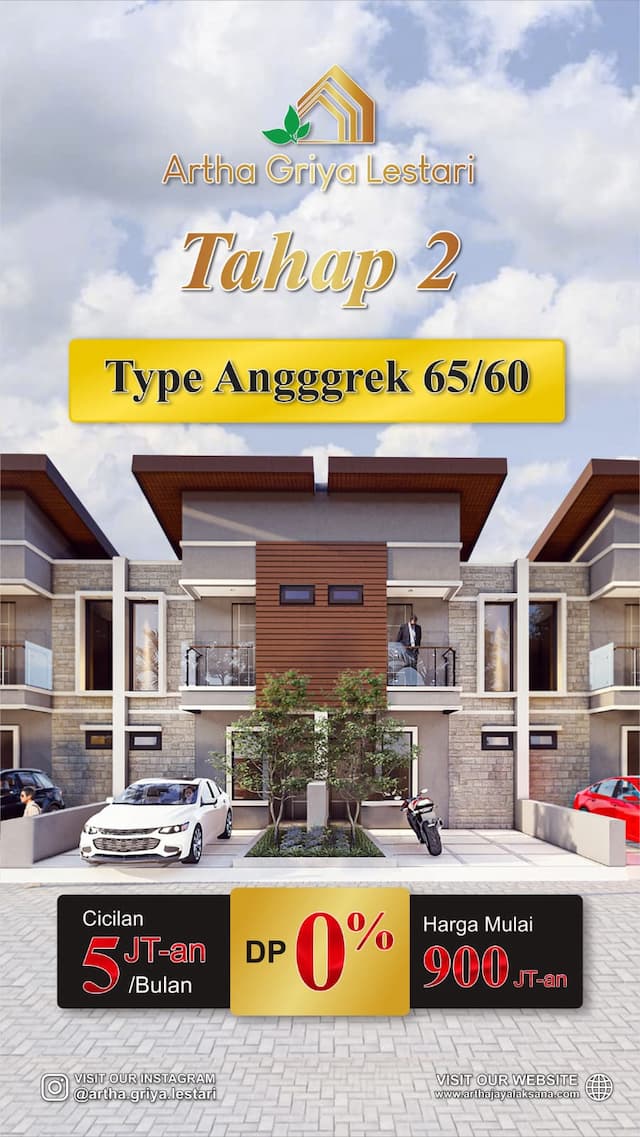 Rumah 2 Lantai Tanpa Dp 10 Menit Tol Bsd