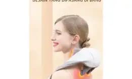 Pemijat Bahu Dan Leher Asli Baru Yang Ditingkatkan, Punggung, Pinggang, Tulang Belakang Leher, Pemij