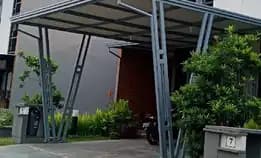Pemasangan Canopy Atap Alderon Terbaik Bergaransi 100%