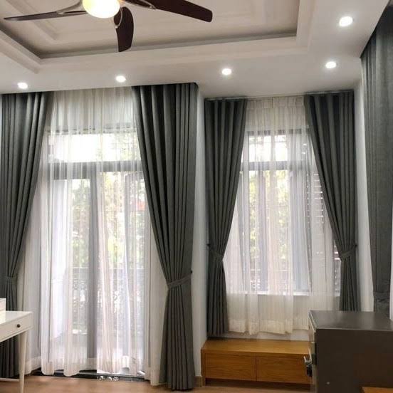 Custom Gorden Curtain (Hordeng Gordeng Vitrase) Set
