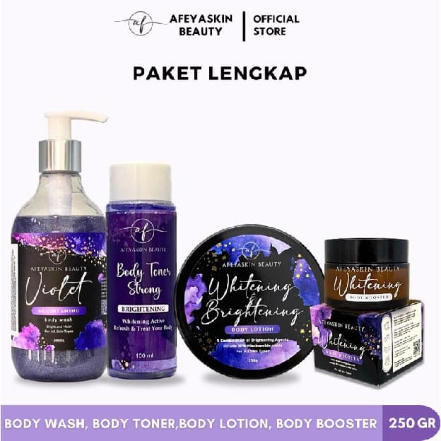 Paket Bundling Hemat Afeyaskin Beauty / Paket Hemat Bodycare Afeyaskin / Paket Murah Afeyaskin