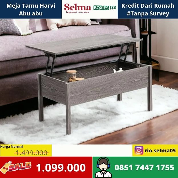 Meja Tamu Harvi Abu Abu 