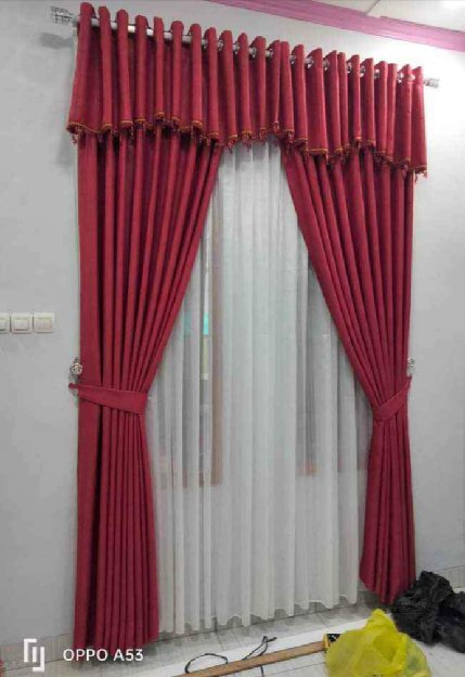 Gorden Bahan Berkualitas Gorden Bahan Lokal Import