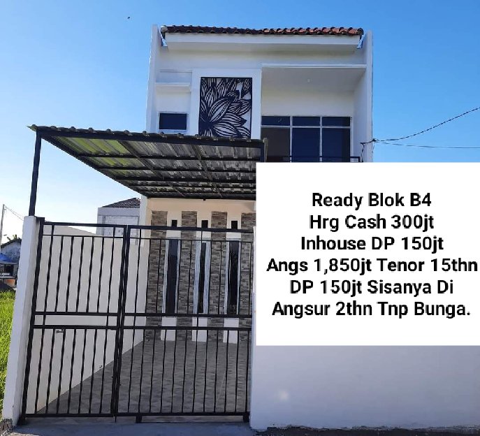 Ready Unit Blok B4 Green Savana Cangkringsari Sukodono Sidoarjo Dp 150jt Angs 1.850jt