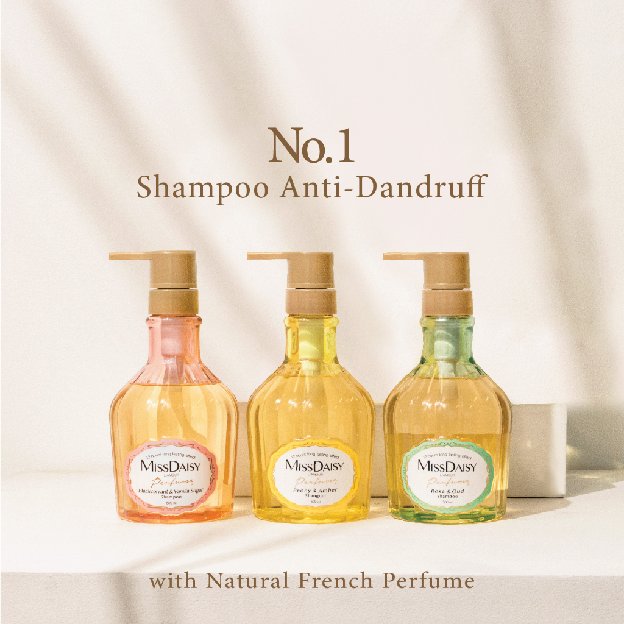Miss Daisy | French Perfume Shampoo | Anti Rontok Lepek Wangi 12 Jam | Bpom