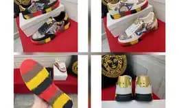 Sepatu Versace Casual Fashion Men'S Shoes