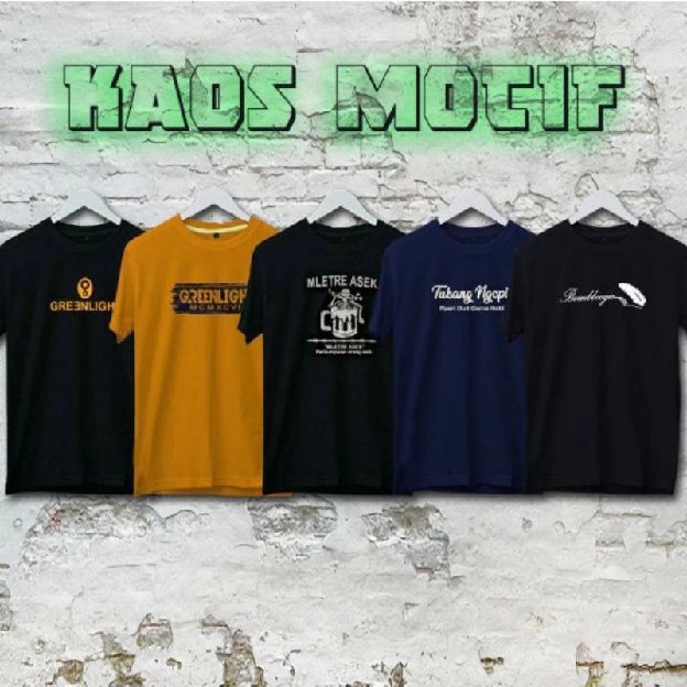 100ribu Dapat 6 Kaos Distro Keren