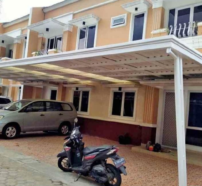 Kanopi Atap Alderon Rangka Besi