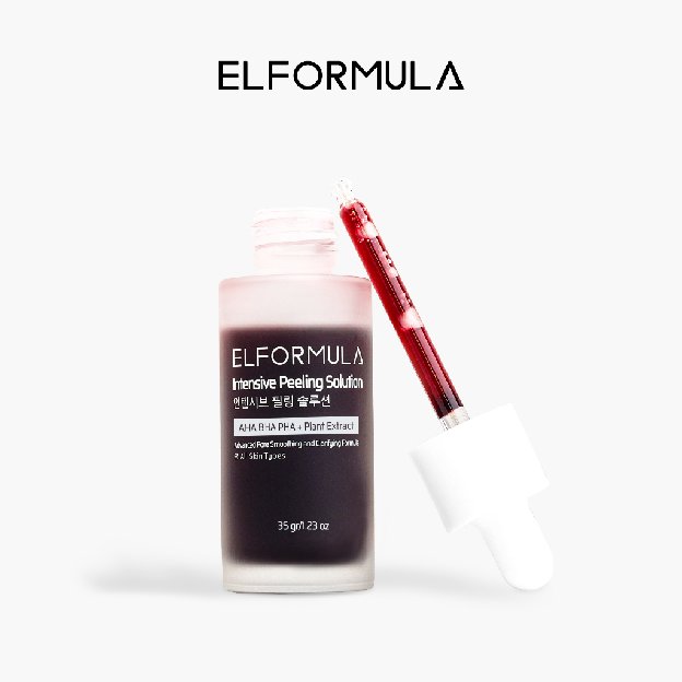 Elformula Intensive Peeling Solution Aha Bha Pha Peeling Serum Exfoliating Dark Spot Eksfoliasi Waja