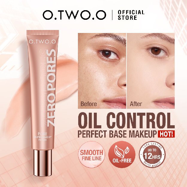 O.Two.O Makeup Base Cream Invisible Pore Soft Focus Makeup Primer 20ml