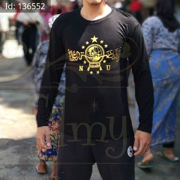 Wis Kaos Pria Lambang Nahdlatul Ulama