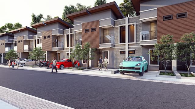 Artha Griya Lestari Rumah 2 Lantai Tanpa Dp 5 Menit Stasiun Serpong
