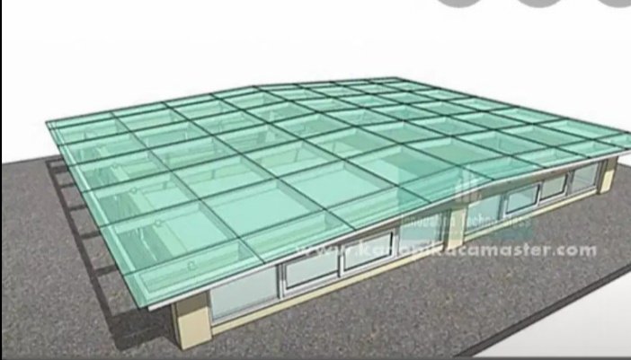 Canopy Alderon Kaca