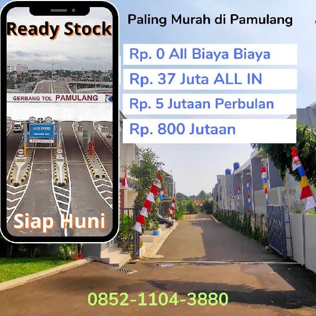 Rumah 2 Lantai Siap Huni Di Tangerang Selatan