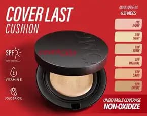 Omg Oh My Glam Coverlast Cushion 15g - Cushion Foundation Concealer Skin Tint Make Up High Coverage