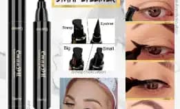 Eyeliner Stamp 2in1 Waterproof Liquid Duo Eyeliner Wing With Stamp