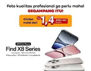 Segampang Itu🫰 Ambil Cicilan  Oppo X8 Series Di Home Credit, Promo Bunga 0% Free Cicilan 1x