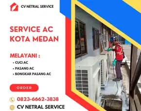 Service Ac Perumahan Milala Mas Medan Johor 082366623838