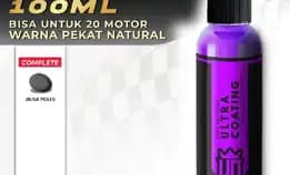 King Polishes Pengkilap Eksterior Semi Coating Dan Penghitam Permanen Efek Daun Talas