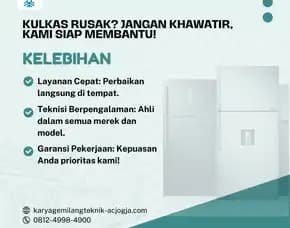 Service Kulkas Cangkringan Sleman 24 Jam