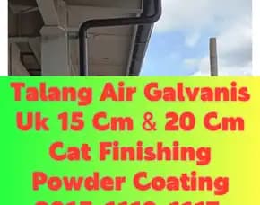 Talang Air Galvanis Puncak Cisarua! 0813-1118-1117