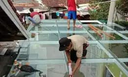 Kanopi Kaca Minimalis Murah Bergaransi 