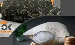 Bantal/ Guling Harvest Pillow Original/ Harvestway Exclusive Putih/ Hitam Golden Black Size Jumbo/ M