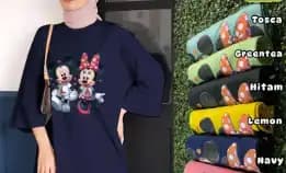 Kaos Karakter Wanita