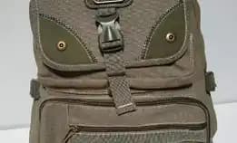 Promo Tas Ransel Laptop Kanvas Impor + Rain Cover