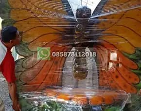 Replika Kupu- Kupu Fiberglass
