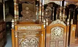 Mimbar Khutbah Mimbar Kubah Masjid